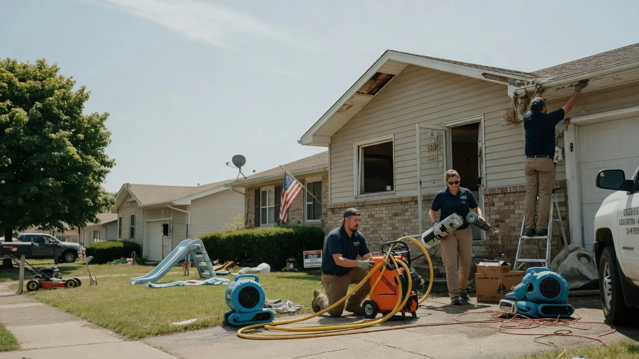Water Damage Restoration in Parkman, WY near me